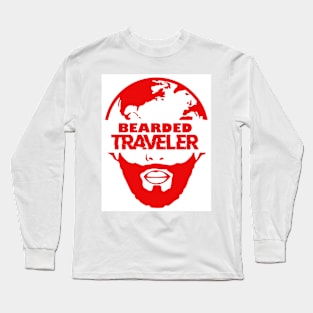 Bearded Traveler Long Sleeve T-Shirt